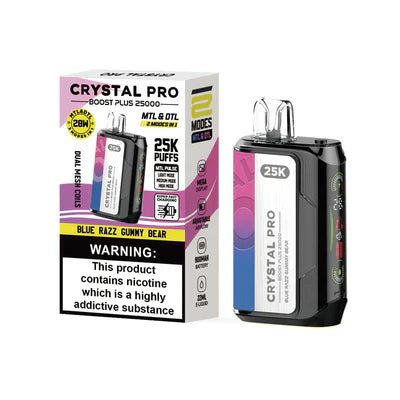 Is Crystal Pro Boost Plus 25K Disposable Vape the Ultimate Choice for Vaping Enthusiasts?