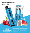 Merakii 3000 Puffs Disposable Vape 4 in 1 Pod System Kit Box of 5 - VapingSupplier