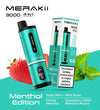 Merakii 3000 Puffs Disposable Vape 4 in 1 Pod System Kit Box of 5 - VapingSupplier