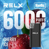 Relx Max Go 6000 Disposable Vape Box of 5 - VapingSupplier